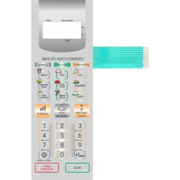 Membrana Micro-ondas Panasonic NN-ST358 – Compatível