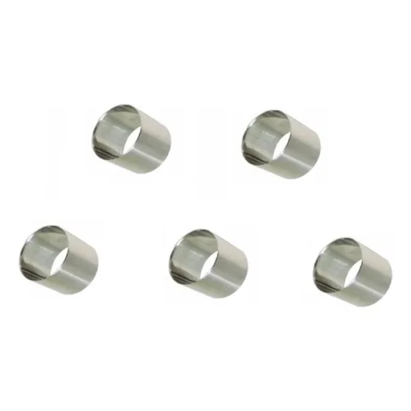 kit 5  Bucha Inox Proteçao Retentor LT10/BWQ/LM