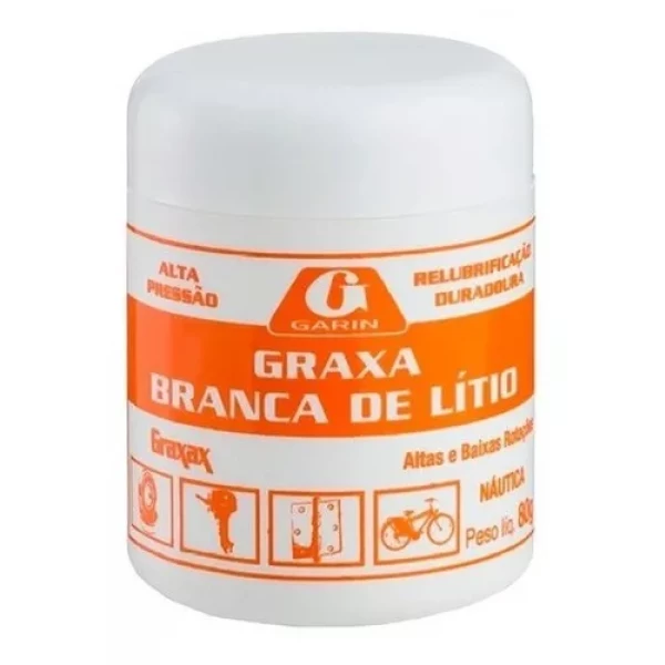 Graxa Branca Litio Nautic.Pote 80GR