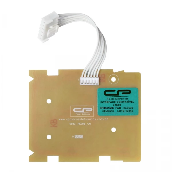 Placa controladora digital de processo compatível lavadora INTERFACE LTE08 bivolt