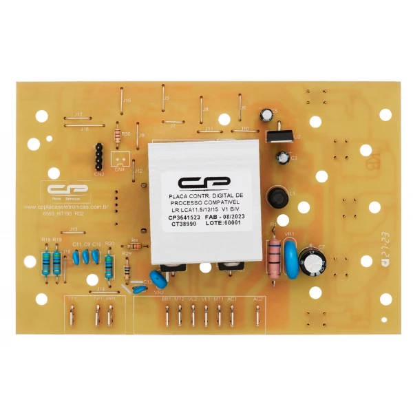 Placa controladora digital de processo compatível lavadora LCA11,5 LCA12 LCA15 Bivolt MIAMI