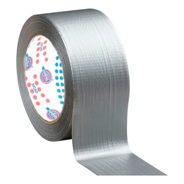 Fita Tape Multiuso Prata 48mm x 50m – Alta Aderência e Resistência para Reparos Gerais