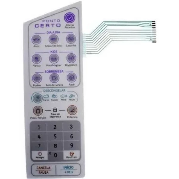 Membrana para Micro-ondas Electrolux MEP41 – Compatível