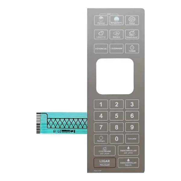 Membrana Teclado Micro-ondas Philco PME25 – Compatível
