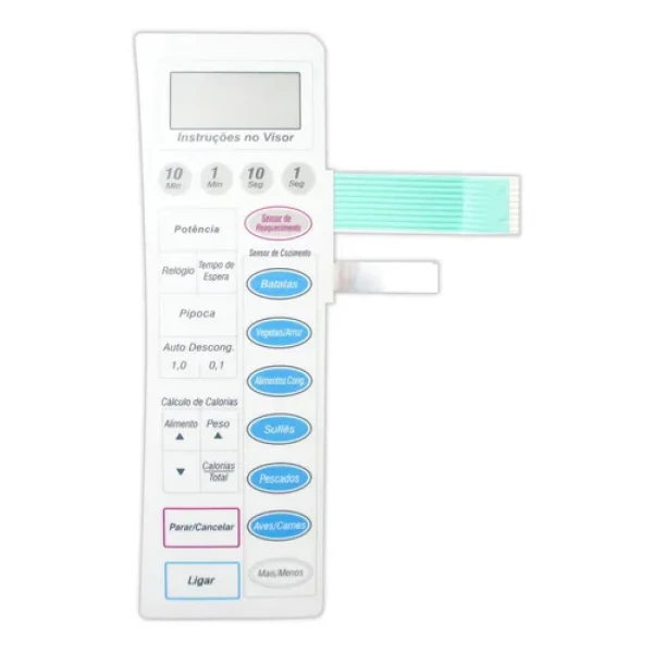 Membrana Micro-ondas Panasonic NN-7956 / NN-7958 BR Curva – Compatível