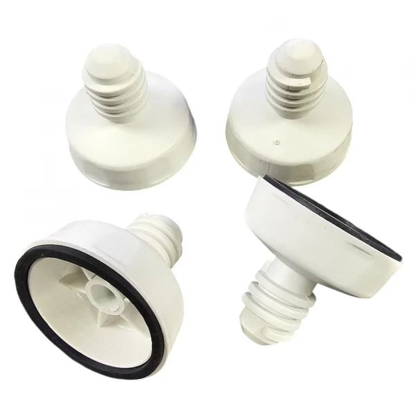 kit 4 Pé Nivelador Compatível Brastemp