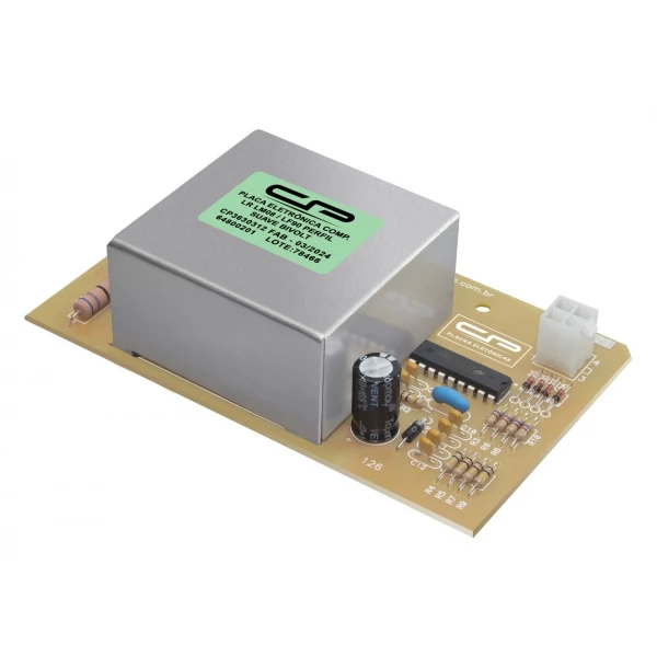 Placa controladora digital de processo compatível lavadora LM08/ LF90 perfil suave bivolt