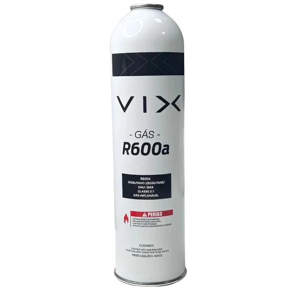 Fluído Refrigerante R600A Isobutano ONU 1969 420g 