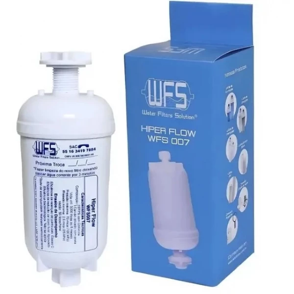 Refil Hiper Flow WFS007 Compatível com Bebedouros de Pressão/Coluna – 3000L, Classe III, Tripla Filtragem