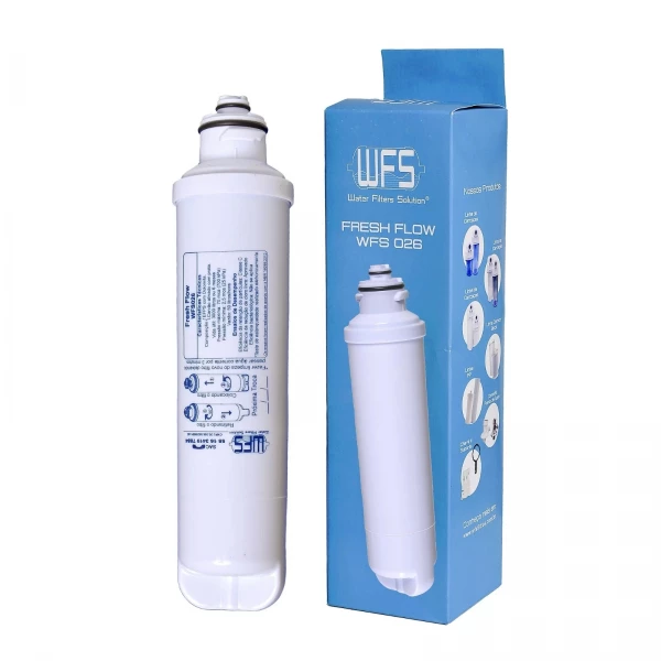 Refil Fresh Flow WFS026 Compatível com Purificadores Midea Sensia, Liva e Série PNAT – 3000L, Classe C