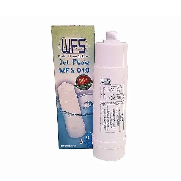 Refil Jet Flow WFS010 Compatível com Purificadores 3M Aqualar  – 3000L, Classe C, Alta Vazão