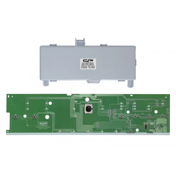 Placa Controladora Digital Bivolt Compatível com Lavadoras Brastemp BWH15/BWN15 Versão 1 – CP 3621538