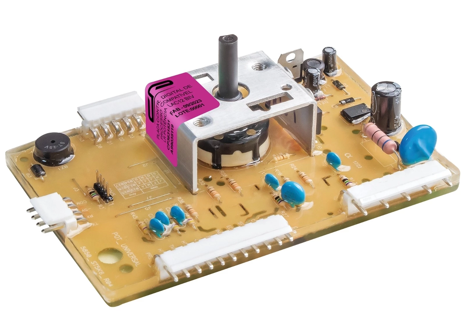 Placa controladora digital de processo compatível lavadora potência LAC 12 Bivolt