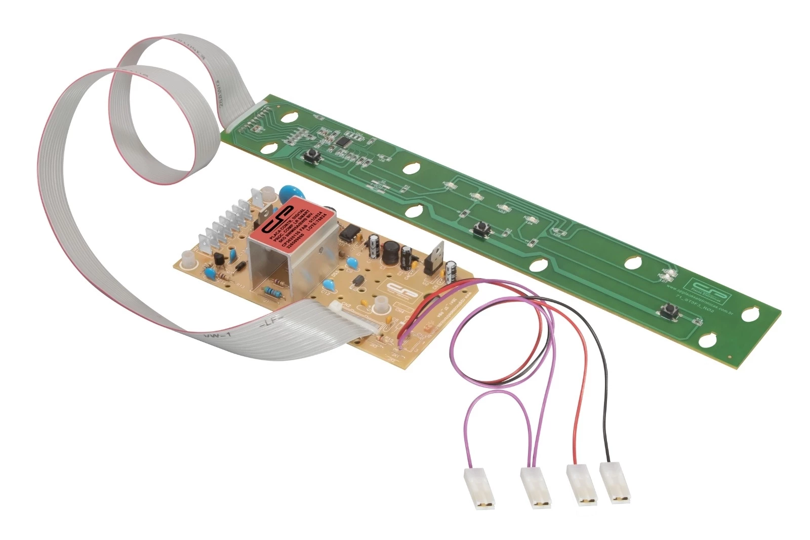 Placa controladora digital de processo compatível lavadora SMART 5KG BWM05A/BWB bivolt