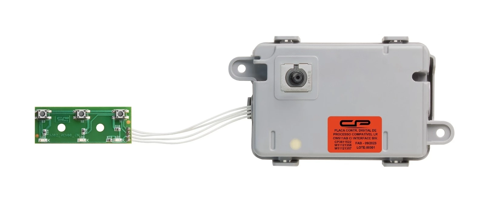  Placa controladora digital de processo compatível lavadora CWS11AB com interface Bivolt