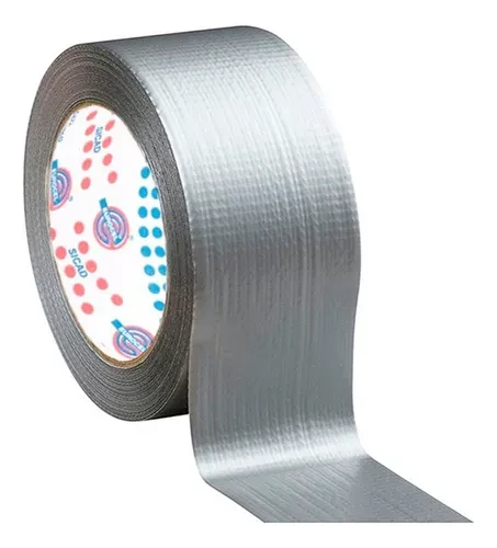 Fita Tape Multiuso Prata 48mm x 50m – Alta Aderência e Resistência para Reparos Gerais