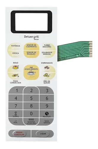 Membrana Micro-ondas Panasonic NN-R95 Branca – Compatível