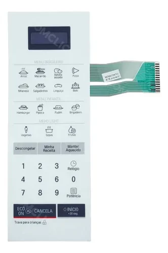 Membrana Micro-ondas LG MS2355R - compatível