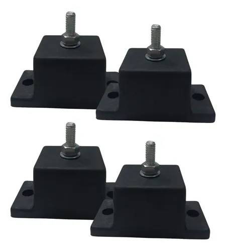 KIT 4 Calço/Coxim com parafuso para base 