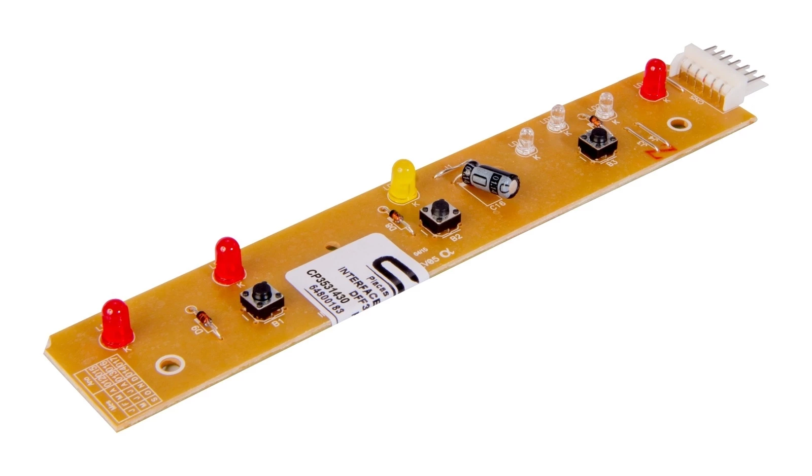  CP 3531430 Placa controladora digital de processo compatível refrigerador interface bivolt DFF37 / DFF39 / DFF40 /DFF44