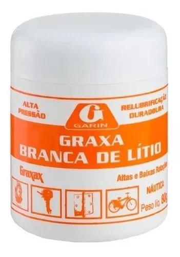 Graxa Branca Litio Nautic.Pote 80GR