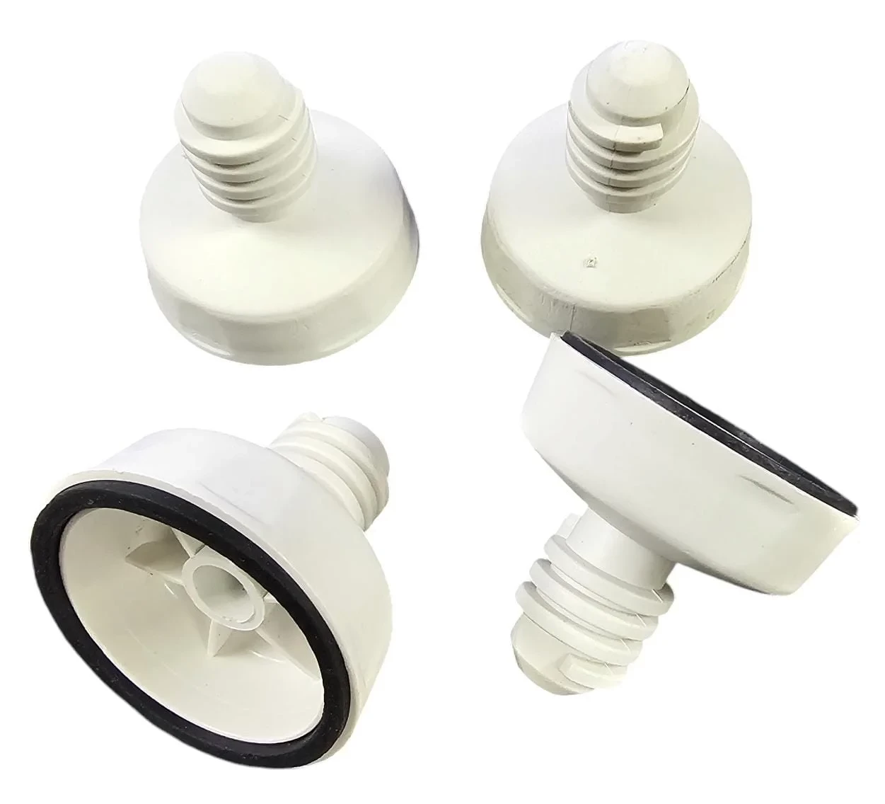 kit 4 Pé Nivelador Compatível Brastemp