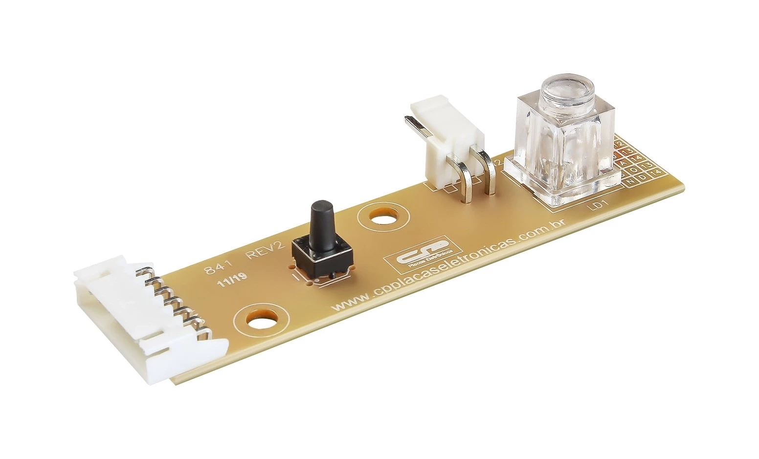 Placa controladora digital de processo compatível lavadora interface LT60 bivolt