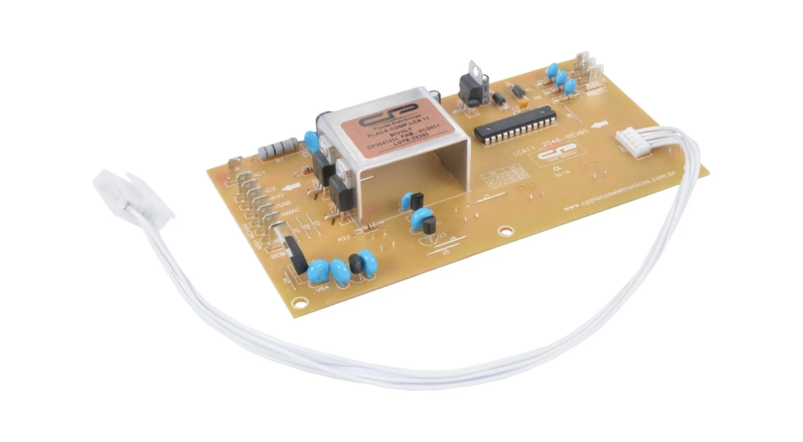 Placa controladora digital de processo compatível lavadora LCA11 bivolt CP 3641454 Placa controladora digital de processo compatível lavadora LCA11 bivolt