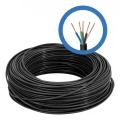 Cabo de Comando Flexível Preto 5x2,5mm – 500V, Alta Capacidade, Ideal para Automação e Instalações Industriais - VENDA 5 mts